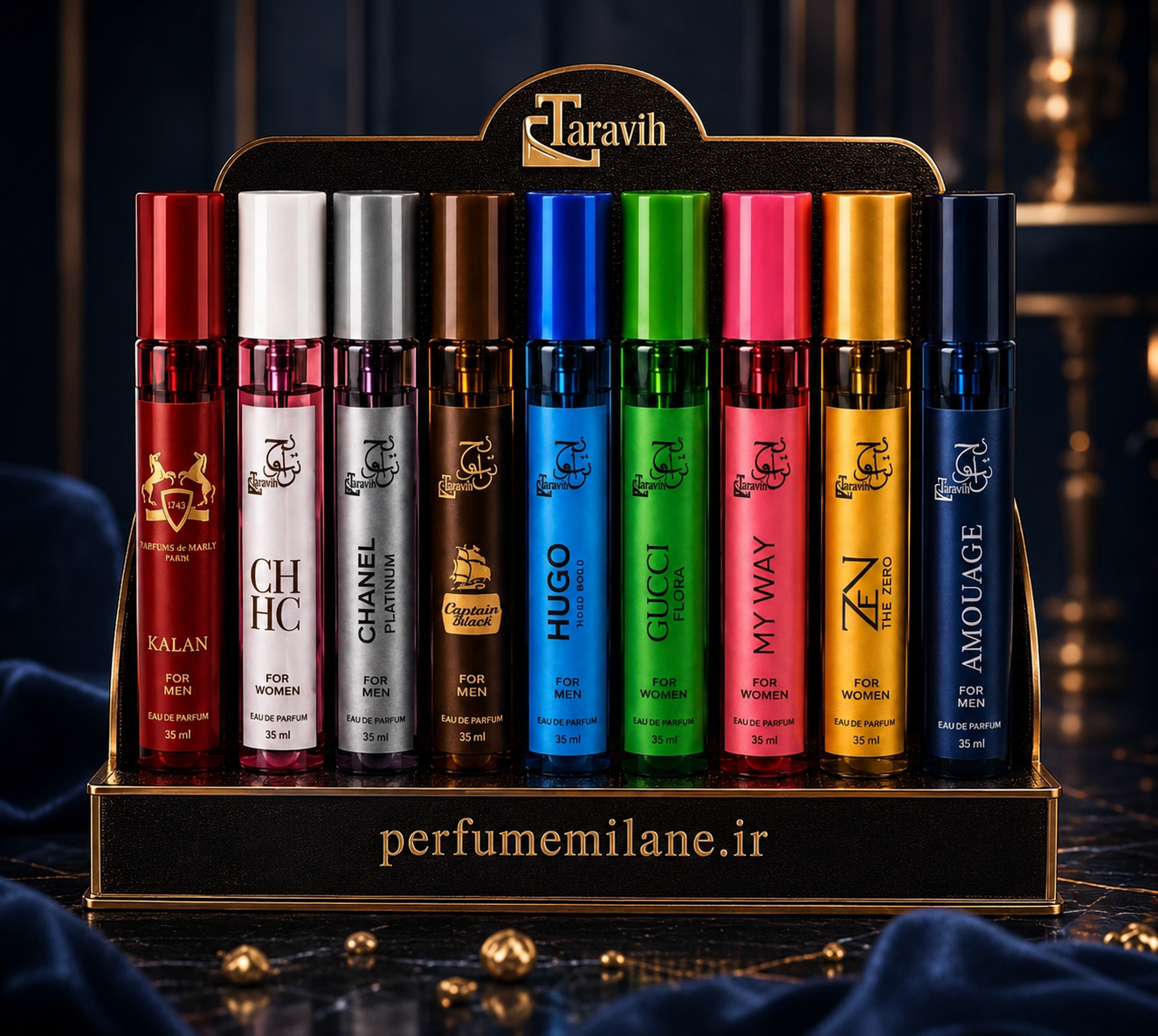 عطر های ۳۵ میل تراویج